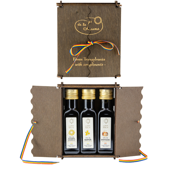 Cutie "De la Luna", 3 sticle la 100ml