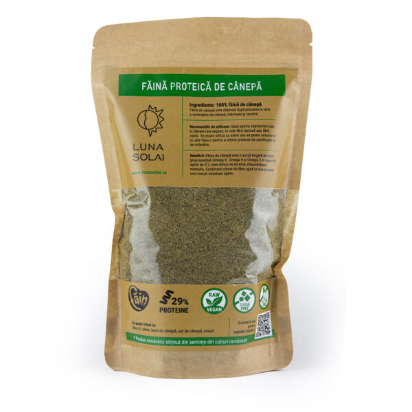 Făină proteică de cânepă