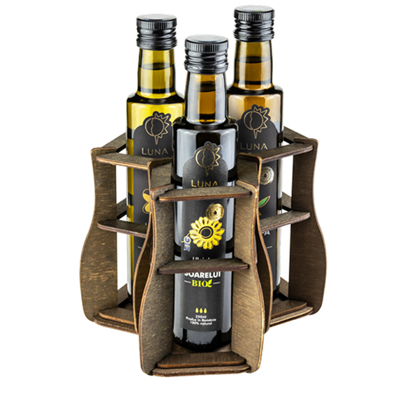 Olivieră uleiuri BIO, 3 sticle la 250ml