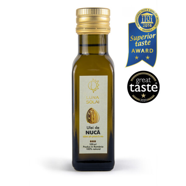 Ulei de nucă obținut prin presare la rece
