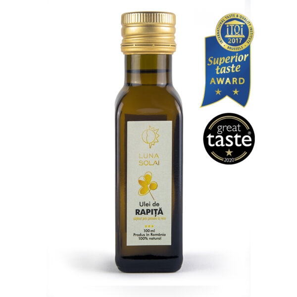 Ulei de rapiță obținut prin presare la rece
